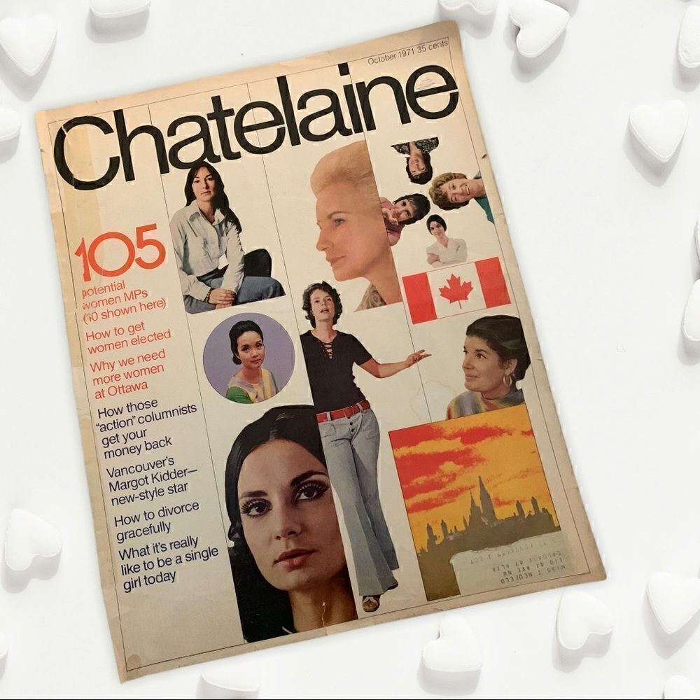 Chatelaine Magazine - October  1971